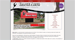 Desktop Screenshot of dancearts-sdt.com